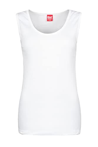 Image of HEAT HOLDERS SOCKSHOP Ladies' 0.45 TOG Sleeveless Vest Pack of 1 White S
