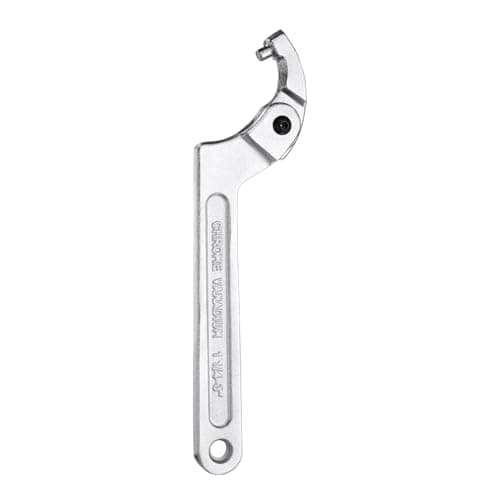Image of sourcing map 1 Pcs Adjustable Spanner Wrench Set C Spanner Hook Tool Nut Shock 32mm-76mm for Machine Lathe Clamping