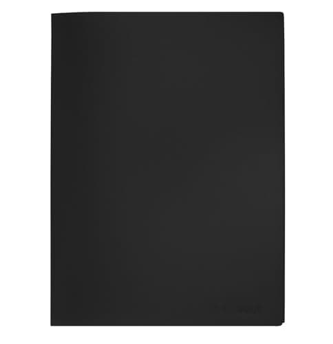 Image of Q-Connect Polypropylene Display Book 10 Pocket Black KF01248