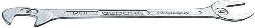 Image of Gedore 8-5 5 mm Small Double Ended Midget Spanner - Silver