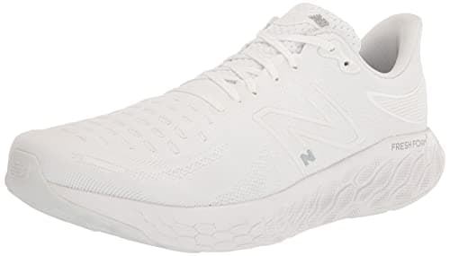 Image of New Balance Mens Fresh Foam X 1080 V12 Running Shoe, White/Arctic Fox, 7.5 Wide
