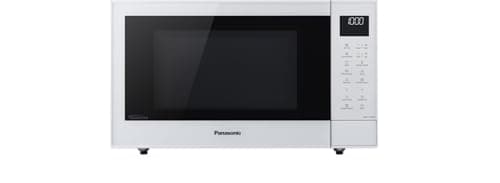 Image of Panasonic NN-CT55RWBPQ 27L Inverter Microwave with Grill, Oven and Air Fry, White, 1000W