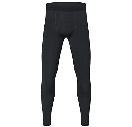 Image of HOPLYNN Youth Boys' Compression Base Layer Sports Tights Leggings Black M