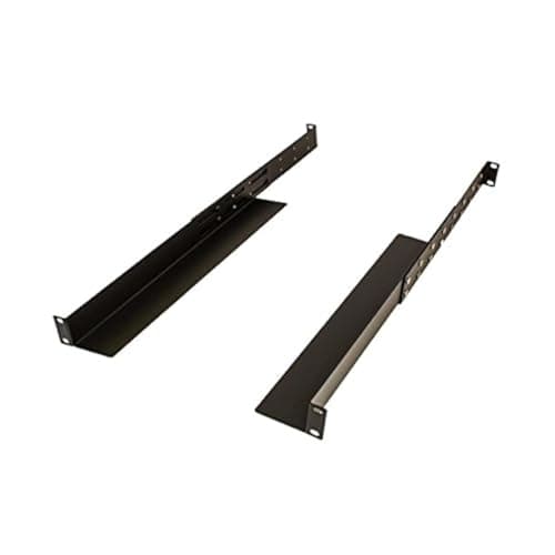 Image of NavePoint Universal 1U Rack Mount 4-Post Shelf Rail Dell Compaq IBM HP APC - 33.5" deep