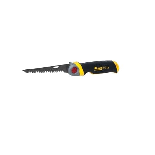Image of Stanley Folding Jabsaw 8 TPI Blade 3 Locking Positions with Ultra Hard Tooth and Soft Grip Handle FMHT0-20559