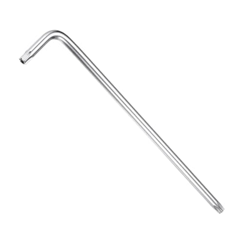 Image of TA-VIGOR T40 Tamper Proof Torx Star Key Bit Wrench, L-Shape Torx Allen Key S2 Steel Wrench with Holes on Both Ends - 1 Pcs