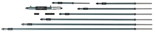 Image of Mitutoyo 141-206 Inside Micrometer, Interchangeable Rods