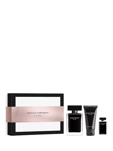 Image of Narciso Rodriguez For Her Eau de Toilette 50mL Gift Set (Contains 50ml EDT, 50ml Body Lotion and 7.5ml Miniature)