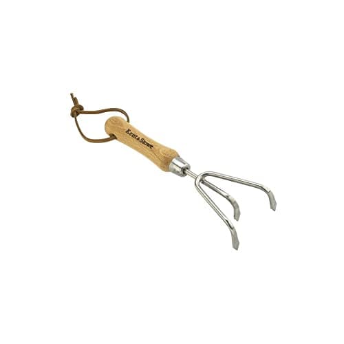Image of Kent & Stowe Stainless Steel Hand 3 Prong Cultivator FSC-100percent