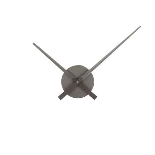 Image of [DL] Wall Clock Little Big Time Mini Metallic Dark Grey