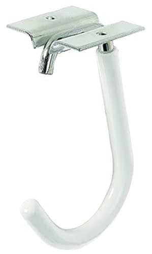 Image of Alberts 801991 Bicycle Hook | Curved | electrogalvanised Blue | Hook Depth 90 mm | Height 115 mm