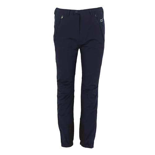 Image of Regatta Boys Tech Mountain Isoflex Durable Walking Trousers. Water Repellent & Elasticated. Suitable for Walking & Hiking. Green