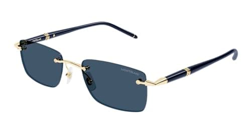 Image of Montblanc MB0344S Sunglass Man Metal Glasses, Men, Multicoloured, One Size