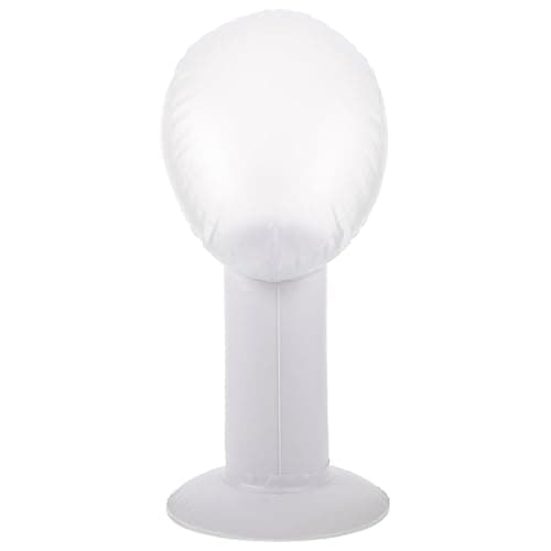 Image of LALADEFIEE Inflatable Mannequin and Lightweight Design for Effortless Setup Wig Display Stand with Pvc Material for Glasses and Wig Display in Makeup and Beauty Industries