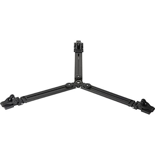 Image of Manfrotto 165MV Ground Level Tripod Spreader For Video Tripods Fitted With Twin Spiked Metal Feet, Black