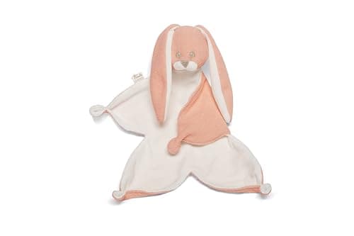 Image of Trudi Pink Doudou Rabbit Teddy bear plush baby newborn 0+ | 33x7x32cm size S baby collection | model 28153