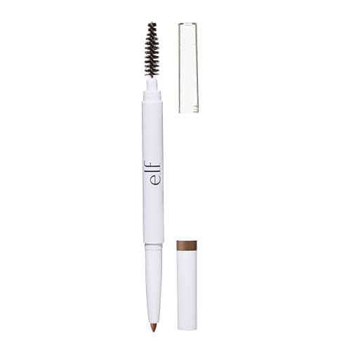 Image of e.l.f., Instant Lift Brow Pencil, Dual-Sided, Precise, Fine Tip, Shapes, Defines, Fills Brows, Contours, Combs, Tames, Taupe 0.18g
