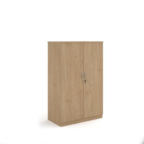 Image of Mr Office Systems double door cupboard - 1600mm high, Kendal Oak