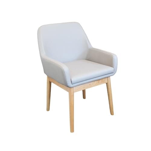 Image of NRS Healthcare Sanctuary Commode Chair – Stylish & Discreet Toileting Aid with Arms, Backrest & Hidden Pan (Cream Upholstery)
