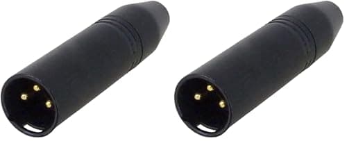 Image of RØDE VXLR Mini-jack to XLR Adaptor,Black (Pack of 2)