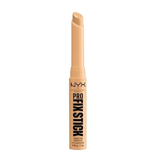 Image of NYX Professional Makeup Correcting Concealer Stick, Covers Blemishes, Dark Spots and Discolouration, 12H Wear, Vegan Formula, Pro Fix Stick, Soft Beige