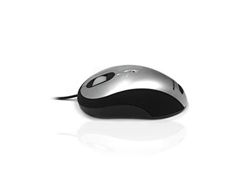 Image of Accuratus Image Silver - USB Full Size Computer Mouse with Glossy Finish