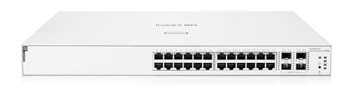 Image of HPE Networking Instant On Switch Series 1930 24-Port Gb Smart-managed Layer 2+ Ethernet Switch with PoE | 24x 1G | 4x SFP+ | 24x CL4 PoE 370W | UK Cord (JL684B#ACC)