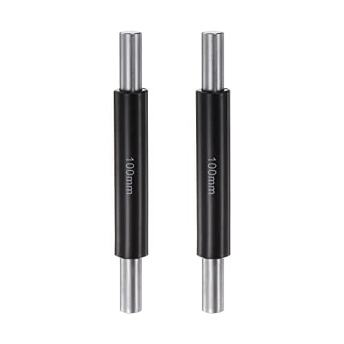 Image of sourcing map 2pcs Standard Measuring Rod 100mm Caliper Micrometer Calibration Block Rod Outside Micrometer Rod Bar