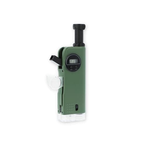 Image of Carson CP-11 X-Scope 7-in-1 Exploration Tool Featuring Microscope and Telescope, Green
