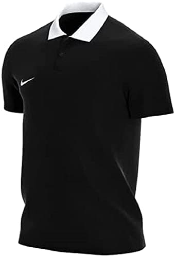 Image of Nike CW6935 Y NK DF PARK20 Polo SS Polo Shirt Unisex-Child Black/White/White XL