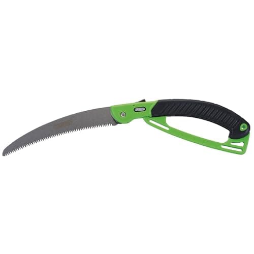 Image of Draper Expert 230mm Folding Pruning Saw | Garden Tools | Pruning Gardening Hand Tools | Heavy Duty Garden Cutting Tool | Carbon Steel Blades Hand Saw | 43860
