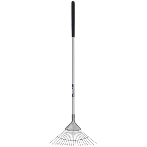 Image of Spear & Jackson 3881NB Neverbend Carbon Deluxe (Flexo) Lawn Rake