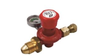 Image of Tezla by iGT Propane Regulator With Gauge 0.5-4 bar Adjustable POL with 6.3mm Nozzle