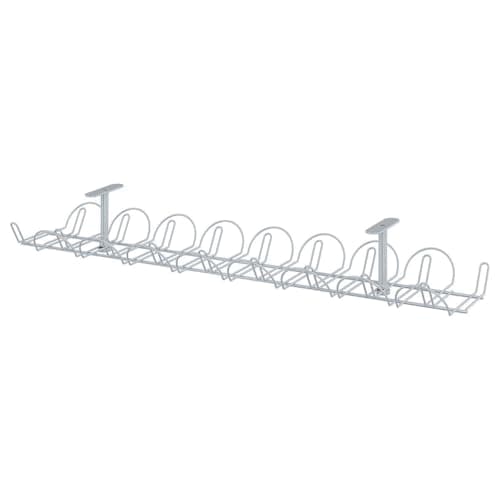 Image of ProTuning SIGNUM Cable Management Trunking, Horizontal, Silver, 70 cm Length x 16 cm Width, 10 kg Load Capacity