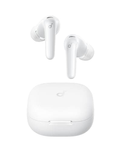 Image of soundcore P31i by Anker, Real-Time Adaptive Noise Cancelling, Hi-Res Sound, Wireless Bluetooth Earbuds, Translation Earbuds, 50H Playtime, Wireless Earbuds, Bluetooth Earbuds, Headphones (White)