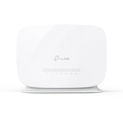 Image of TP-Link Archer MR505 LTE router, 4G+ router supports SIM cards, 4G+ Cat6 up to 300 Mbps, WLAN Dual Band AC1200, Gigabit LAN/WAN ports, plug and play, up to 64 devices, guest network