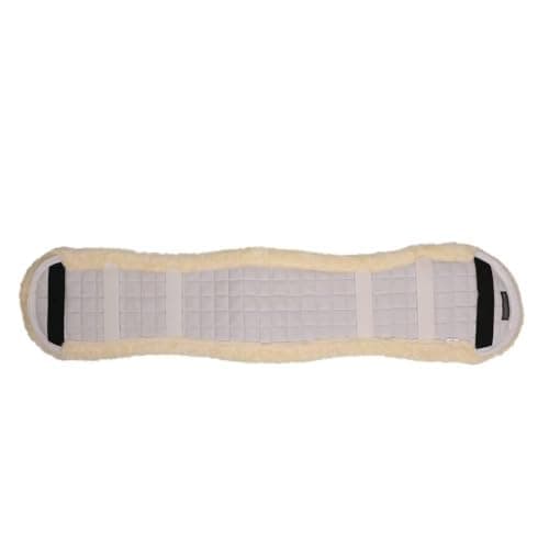 Image of Hy Dressage Fleece Horse Girth Sleeve (37cm) (White/Natural)