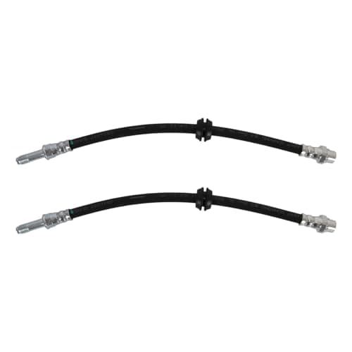 Image of DUZEPA 2Pcs Brake Hoses, Brake Line, Front Left and Right for 3 Series E46 316 318 320 323 325 330 Z4 34321165587 34326766966