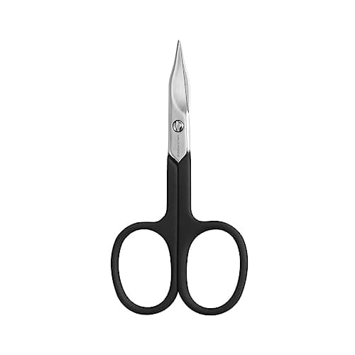Image of HALO FORGE Embroidery Scissors Small: 3.5 Inches Sharp Straight Tip Stainless Steel Precision Thread Shears - Rubber Comfort Grip - for Craft Fabric Paper Needle Knitting Yarn Wool