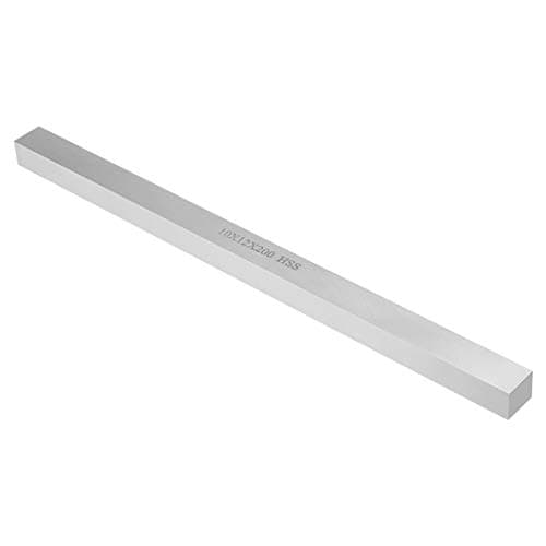 Image of sourcing map HSS Lathe Tool Bit 10mm x 12mm x 200mm, Square Lathe Turning Tool Blanks, High Speed Steel Rectangular Fly Cutter Mill Blank