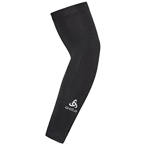 Image of Odlo Unisex Arm Warmers CERAMICOOL LIGHT, black, L/XL