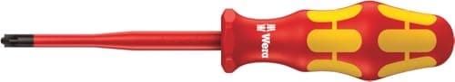 Image of Wera 05006466001 2 x 100 mm "165iS PZ/S VDE" Insulated Screwdriver for Slotted/Phillips-screws - Silver