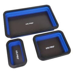 Image of COLLAPSIBLE MAGNETIC PARTS TRAY - SET OF 3
