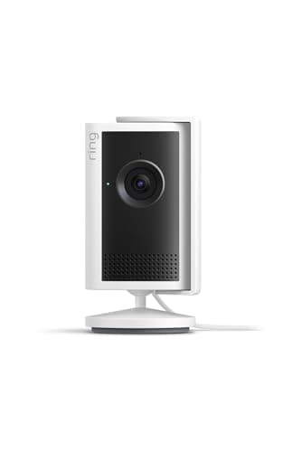 Image of Ring Indoor Camera Plus (newest gen)| Plug-In Security Camera | Retinal 2K, 4x Enhanced Zoom, Low-Light Sight, Manual Lens Cover | 30-day free trial of Ring Subscription Plan