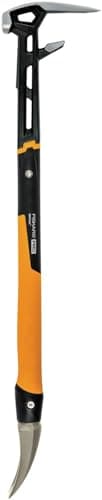 Image of Fiskars Demolition Tool IsoCore L for a Variety of Demolition Jobs, Length: 75.3 cm, Weight: 2.6 kg, Black/Orange, 1027221