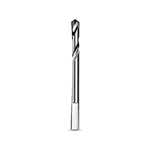 Image of Starrett Carbide Tipped Pilot Drill - XA104C 100mm With flat edge Shank Versatile Drilling Wood, Metal, and More - Durable Steel Construction Fits All Arbors