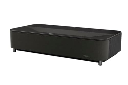 Image of Epson Lifestudio Grand Plus EH-LS970B | Ultra-Short-Throw Smart Laser Projector TV | Home Cinema 4K | 4,000 Lumens | AI Imaging | Sound by BOSE| Google TV | 150'' Display | 5-Year Warranty | Black