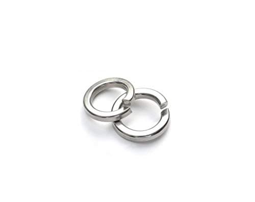 Image of M8 (8mm) Rectangular Section Spring Lock Washer- A2 Grade Stainless Steel (Pack of 20)