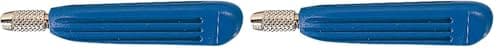 Image of Draper 29523 Swiss Pattern Needle File Handle, 110mm, Blue (Pack of 2)