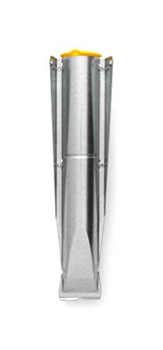 Image of Brabantia - Metal Ground Spike - with Handy Closure Cap - Lift-O-Matic Advance - Corrosion Resistant Galvanized Steel - Ready to Go - Rotary Dryer - Ø 50 mm